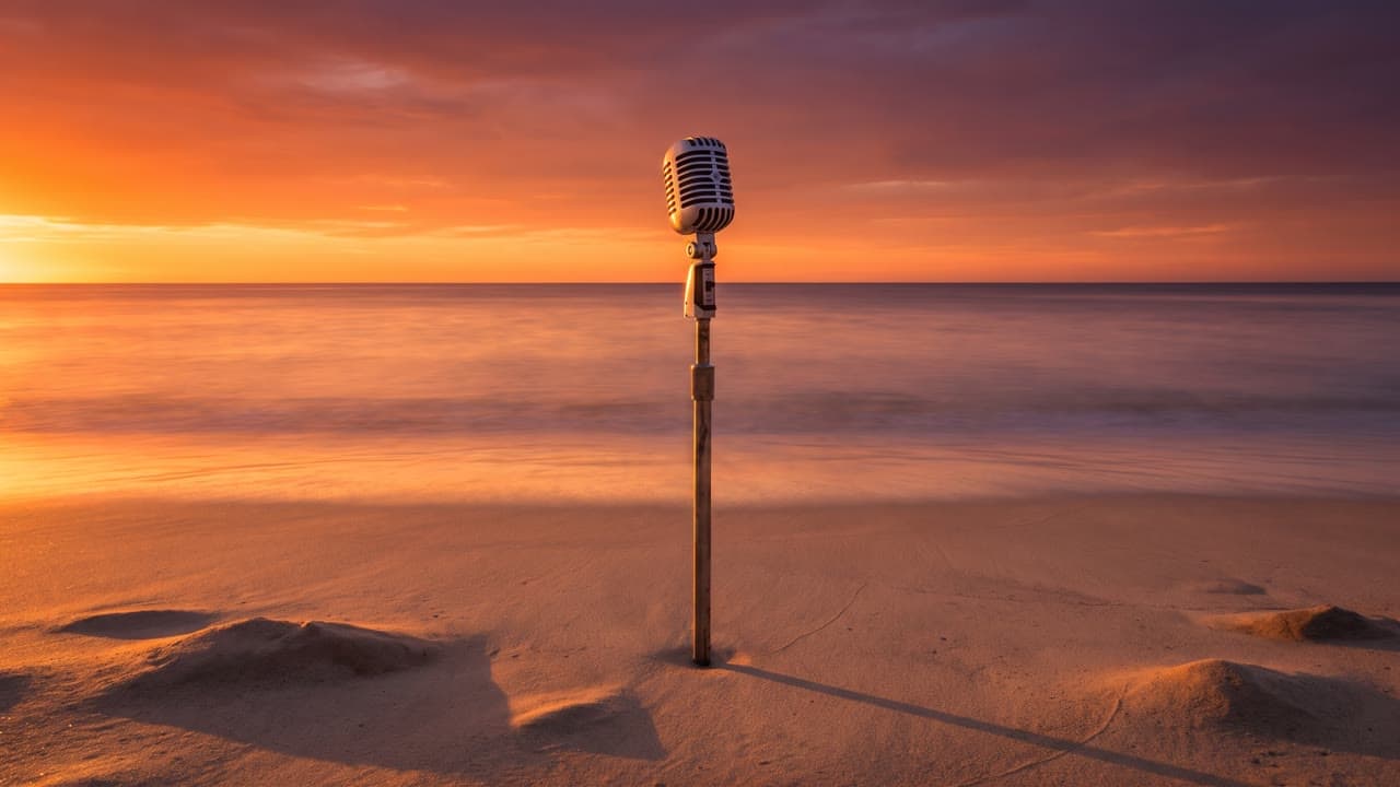 Orange Sunset Beach Duo rap duo sample