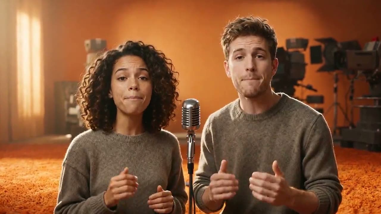 Orange Retro Duo rap duo sample